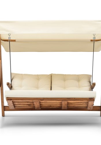 NORDVÄRK Galata Garden Triple Gyngestol, Creme