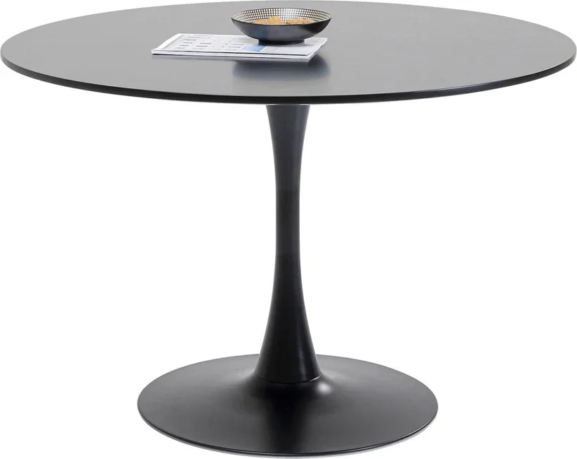 KARE DESIGN Schickeria sofabord, rund - sort MDF og sort stl (110)