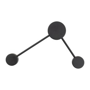  TK Avia vglampe - sort metal