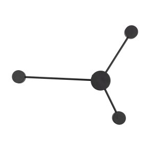 TK Avia vglampe - sort metal