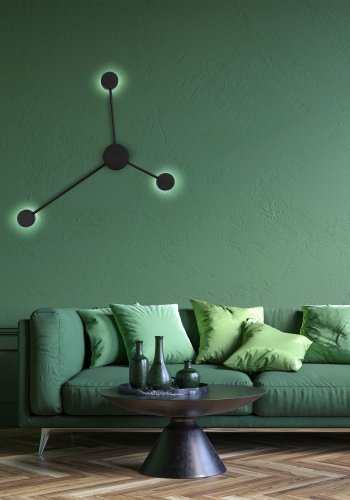 TK Avia vglampe - sort metal