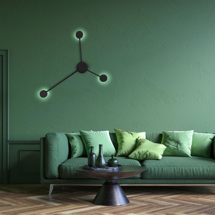 TK Avia vglampe - sort metal