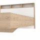 TVILUM Ikast Seng 140x190, Jackson Hickory / Hvid, 149,8 x 206 x 96,8 cm
