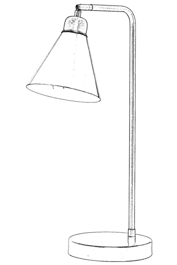 LUMI  bordlampe -683AVN2103