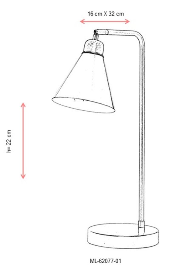 LUMI  bordlampe -683AVN2103