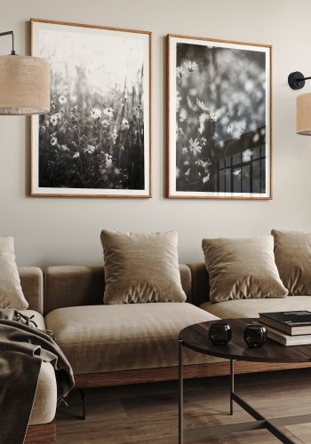 TK Jute vglampe - natur jute og sort metal