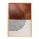 NORDVÄRK Huhu198 billede, rektangulr - multifarvet MDF (70x50) (st med 3)