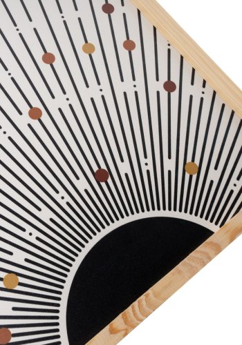 NORDVÄRK Huhu198 billede, rektangulr - multifarvet MDF (70x50) (st med 3)