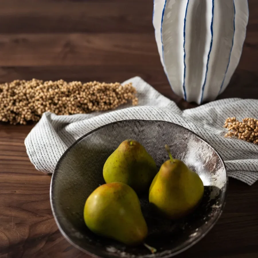 KARE DESIGN Savanne dyb tallerken, organisk - brun/gr mat keramik (20)