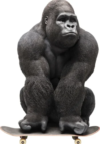 KARE DESIGN Monkey Gorilla Front XXL figur - polyresin (H:107cm)