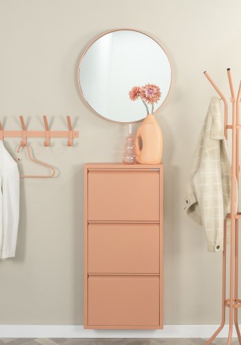 SPINDER DESIGN BILLY 3 skoskab, m. 3 lger - clay terra stl