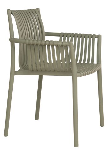 HOUSE NORDIC Havestol, polypropylen, stabelbar, grn