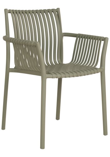 HOUSE NORDIC Havestol, polypropylen, stabelbar, grn