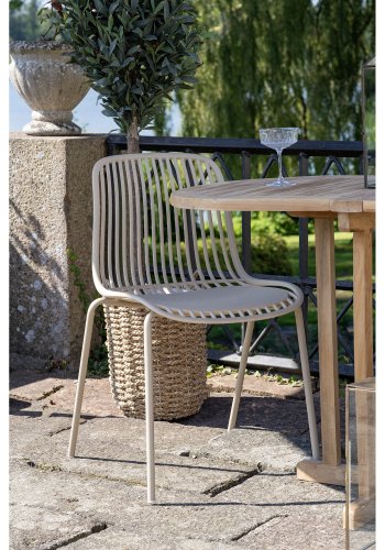 HOUSE NORDIC  Branson Spisebordsstol - Spisebordsstol, polypropylen, stabelbar, sand