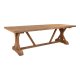 HOUSE NORDIC Havebord, teak, natur, 100x240x75 cm