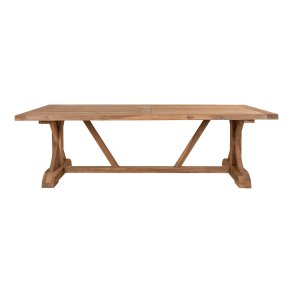 HOUSE NORDIC Havebord, teak, natur, 100x240x75 cm