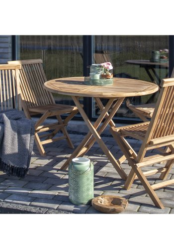 HOUSE NORDIC Toledo spisebordstol - natur teaktr