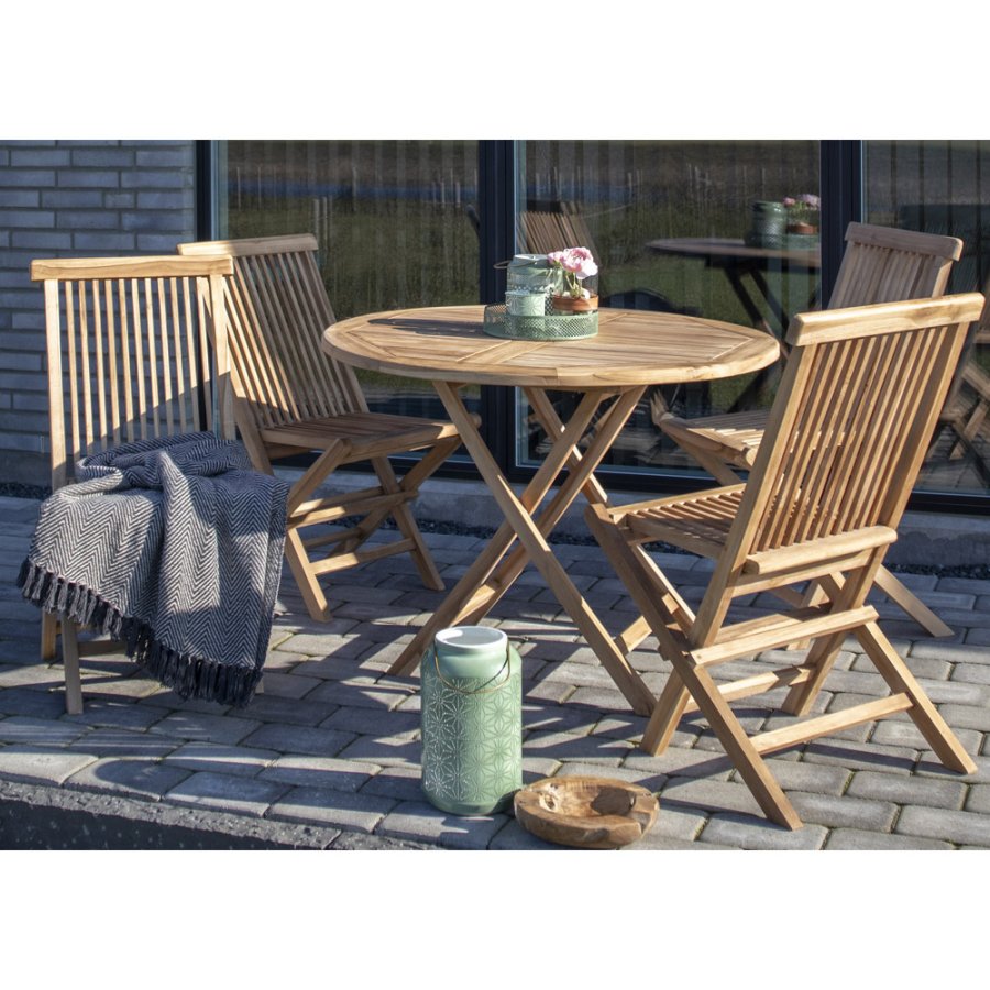 HOUSE NORDIC Toledo spisebordstol - natur teaktr