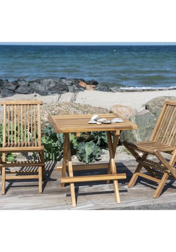HOUSE NORDIC Toledo Brne Teak Spisebordstol - Stol i teaktr