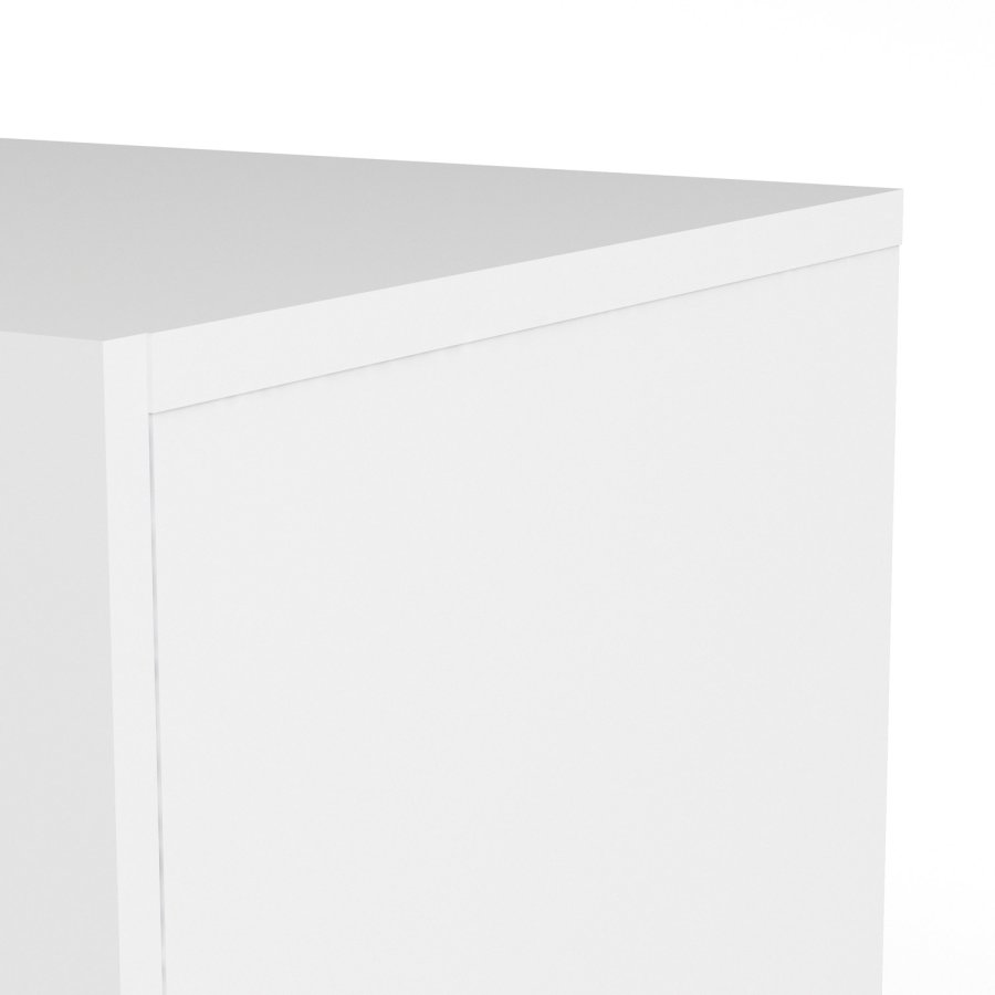 TVILUM Pepe kommode - hvidt tr, m. 4 skuffer