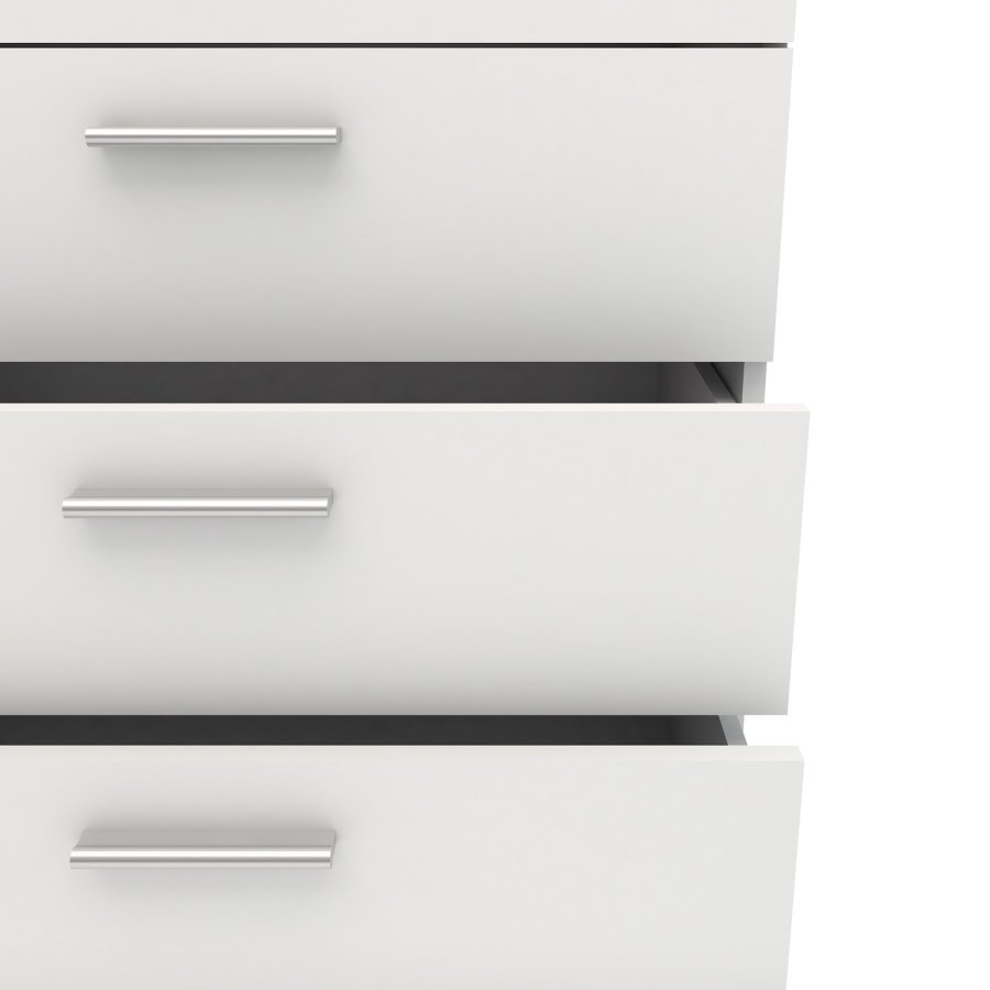 TVILUM Pepe kommode - hvidt tr, m. 4 skuffer