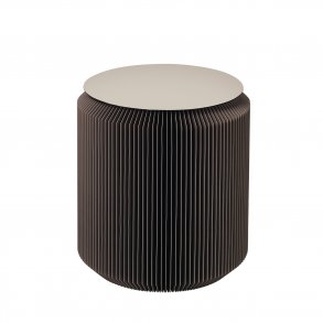 BROSTE COPENHAGEN Pam sidebord - mrkegr jern og papir (45)