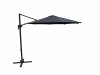 VENTURE DESIGN Leeds parasol med tilt, 3m - sort aluminium og stl 