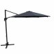 VENTURE DESIGN Leeds parasol med tilt, 3m - sort aluminium og stl 