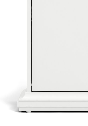 TVILUM Paris skoskab - hvid tr, m. 3 skuffer