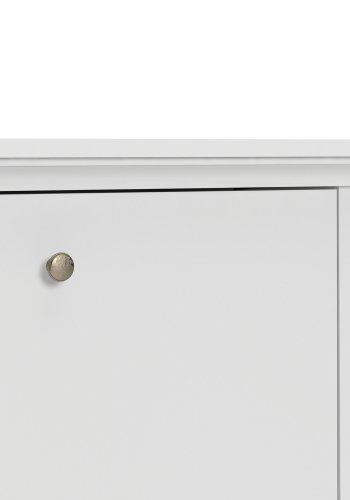 TVILUM Paris skoskab - hvid tr, m. 3 skuffer