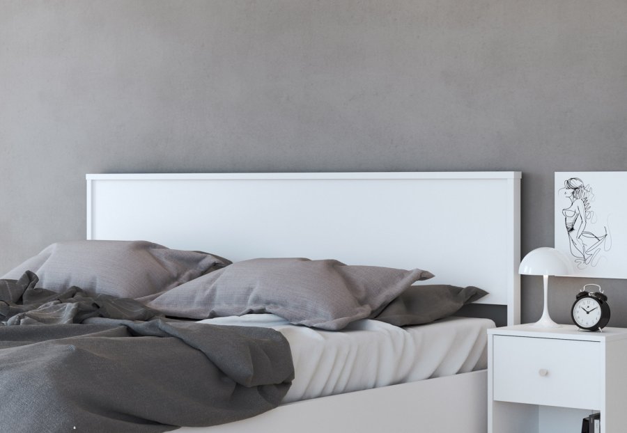 TVILUM May Natbord - hvidt tr, m. 1 skuffe og 1 rum