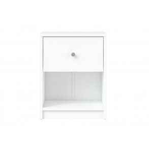 TVILUM May Natbord - hvidt tr, m. 1 skuffe og 1 rum