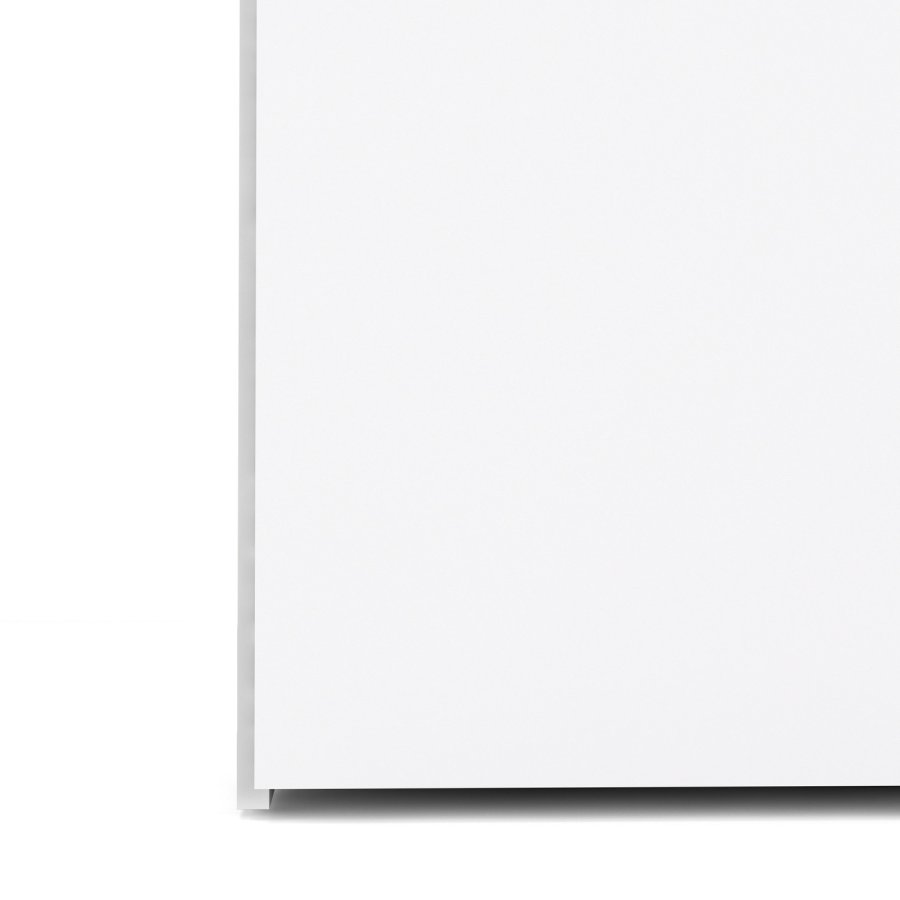 TVILUM Space garderobeskab - hvidt tr, m.3 lger og  3 skuffer