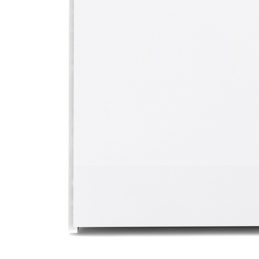 TVILUM Space garderobeskab - hvid hjglans tr, m. 3 lger og 3 skuffer