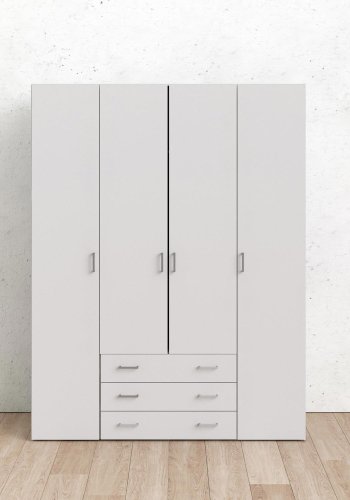 TVILUM Space garderobeskab - 4 lger 3 skuffer