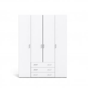 TVILUM Space garderobeskab - 4 lger 3 skuffer