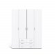 TVILUM Space garderobeskab - 4 lger 3 skuffer