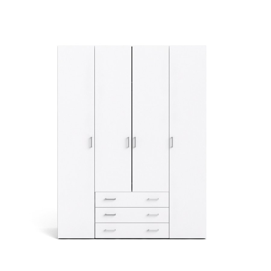 TVILUM Space garderobeskab - 4 lger 3 skuffer