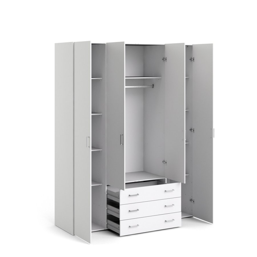 TVILUM Space garderobeskab - 4 lger 3 skuffer