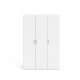 TVILUM Space garderobeskab - hvid tr m. 3 lge