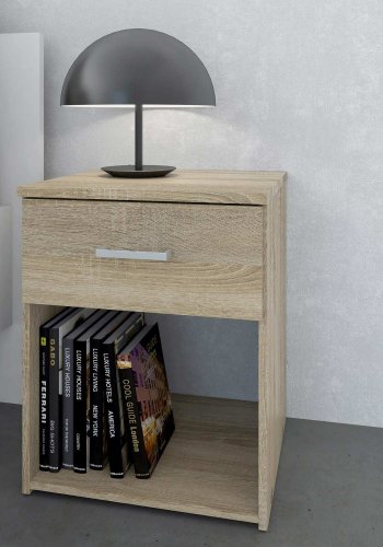 TVILUM Space natbord - egestruktur, m. 1 skuffe og 1 rum