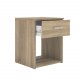 TVILUM Space natbord - egestruktur, m. 1 skuffe og 1 rum