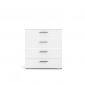 TVILUM Pepe kommode - hvid tr, m. 4 skuffer