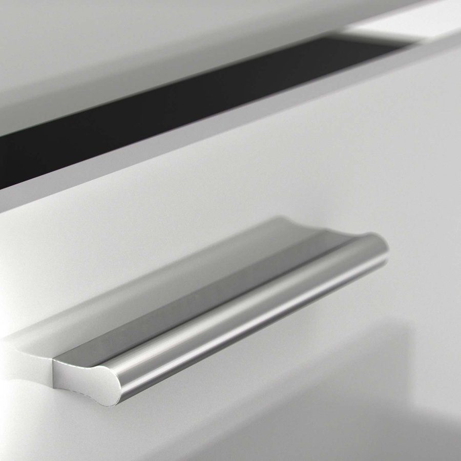 TVILUM Pepe kommode - egetrsstruktur/hvid hjglans, m. 4 skuffer 