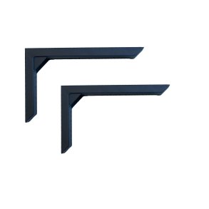 HOUSE OF SANDER vgbeslag til skrivebordsplade - sort stl (st af 2)