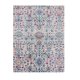 TEPPI WOOSONIL106 gulvtppe m. mnster, rektangulr - multifarvet bomuld (160x230)