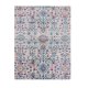 TEPPI WOOSONIL107 gulvtppe m. mnster, rektangulr - multifarvet bomuld (160x230)