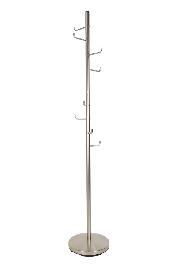 WHITE LABEL LIVING Hooked stumtjener - slv metal