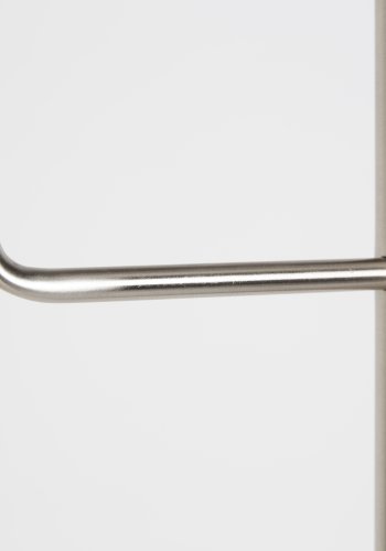 WHITE LABEL LIVING Hooked stumtjener - slv metal