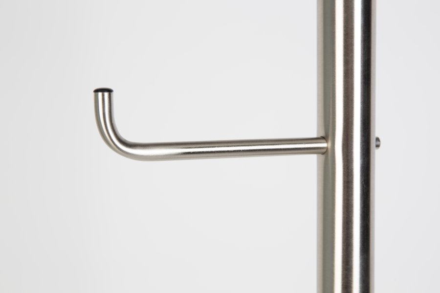 WHITE LABEL LIVING Hooked stumtjener - slv metal